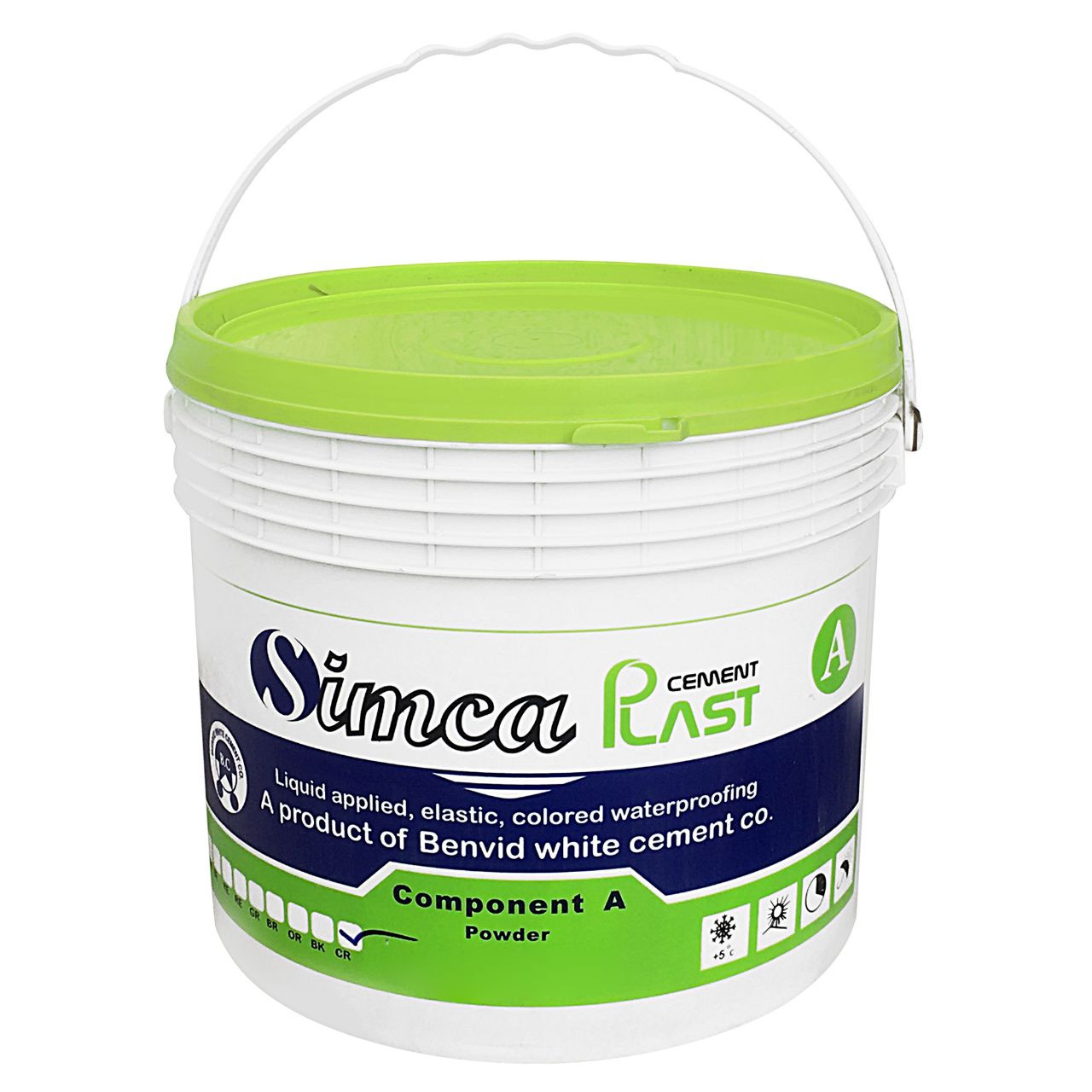 مواد عایق رطوبتی سیمکا کد cement A وزن 8 کیلوگرم مواد عایق رطوبتی سیمکا کد cement A وزن 8 کیلوگرم