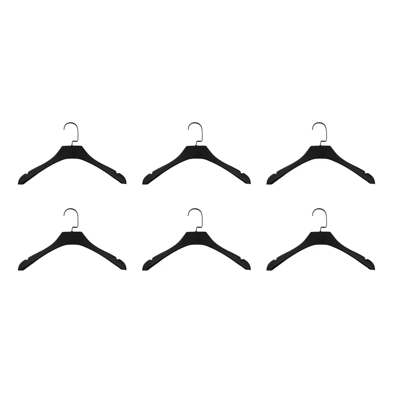 چوب لباسی مدل خش‌ دار بسته 6 عددی