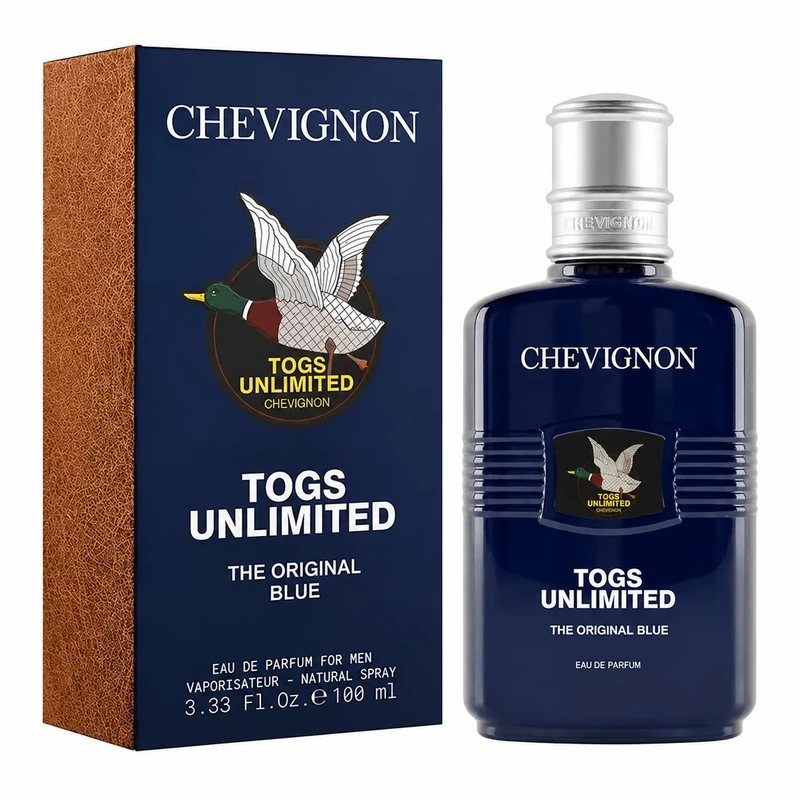ادو پرفیوم مردانه شوینون مدل Togs Unlimited Blue با رایحه شیرین حجم 100 میلی لیتر
