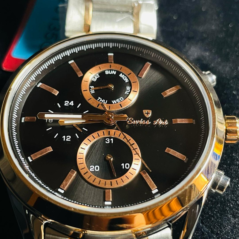 ست ساعت مچی عقربهای زنانه و مردانه سوئیس آرت مدل 920134/135-12