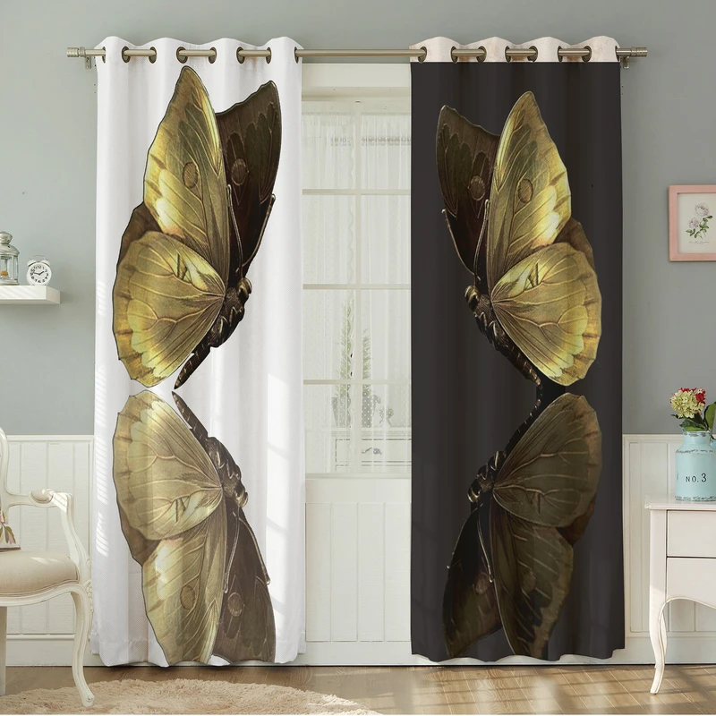 پرده نیروانا طرح مدرن  مدل هازان کد 8034 سایز 140×280 سانتی متر