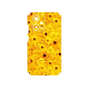 MAHOOT Yellow_Flower Cover Sticker for Xiaomi Redmi Note 12 Pro Plus