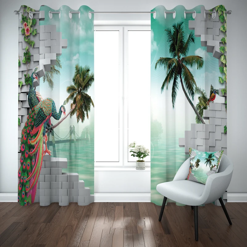 پرده مدل b2503 سایز 140×280 سانتی متر