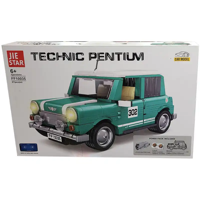 ساختنی 673 قطعه ژی استار مدل Technic Pentium کد FF10035