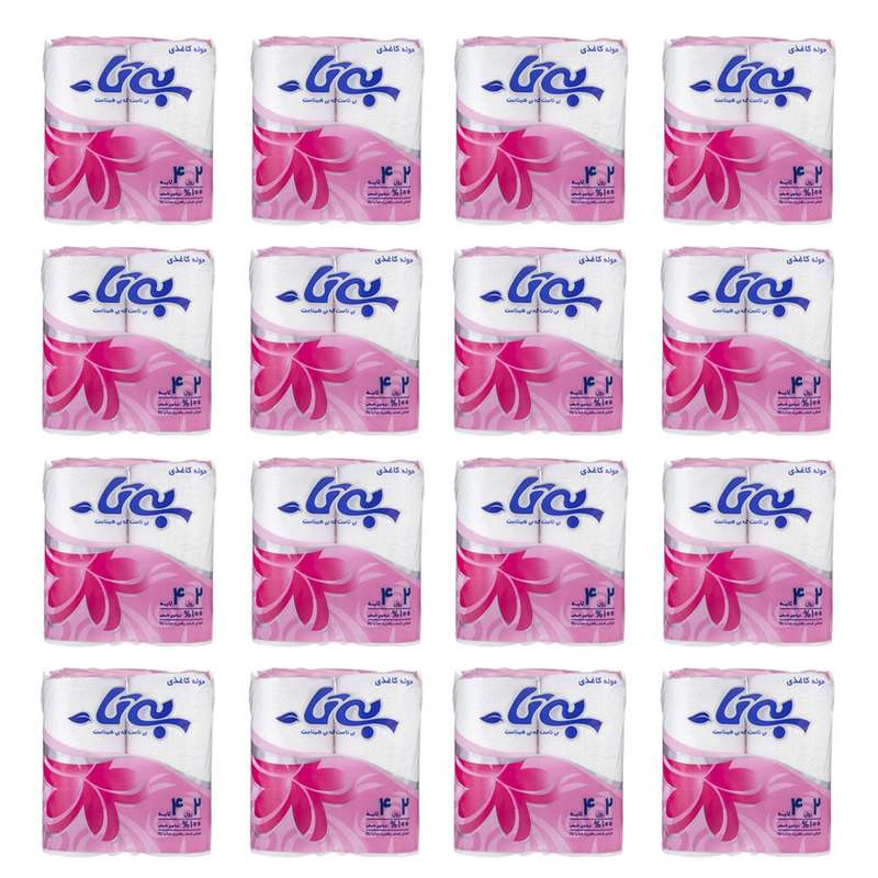 دستمال حوله ای بی تا مدل سیک 16 بسته 2 عددی