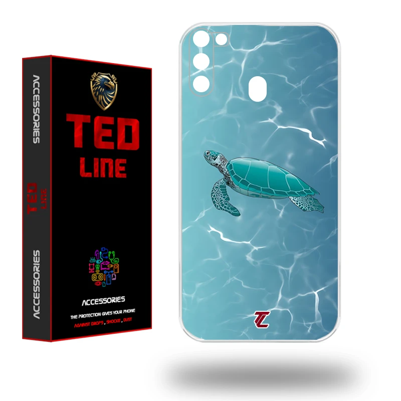 کاور تد لاین طرح لاک پشت کد 1100 مناسب برای گوشی موبایل سامسونگ Galaxy A11