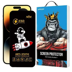 Epicoy Spaceship Glass Screen Protector For Apple iPhone 14 Pro