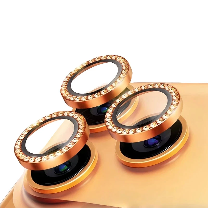 محافظ لنز دوربین فلزی مسیر مدل Diamond Lux مناسب برای گوشی موبایل اپل iPhone 17 Pro