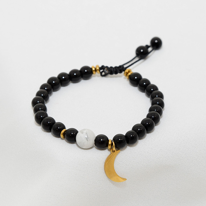 دستبند زنانه دلنار گالری مدل ماه دستبند زنانه دلنار گالری مدل ماه