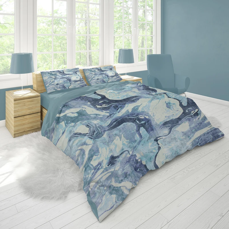 سرویس خواب 2 نفر 6 تکه مدل B092 میکروچاپ دیجیتال   