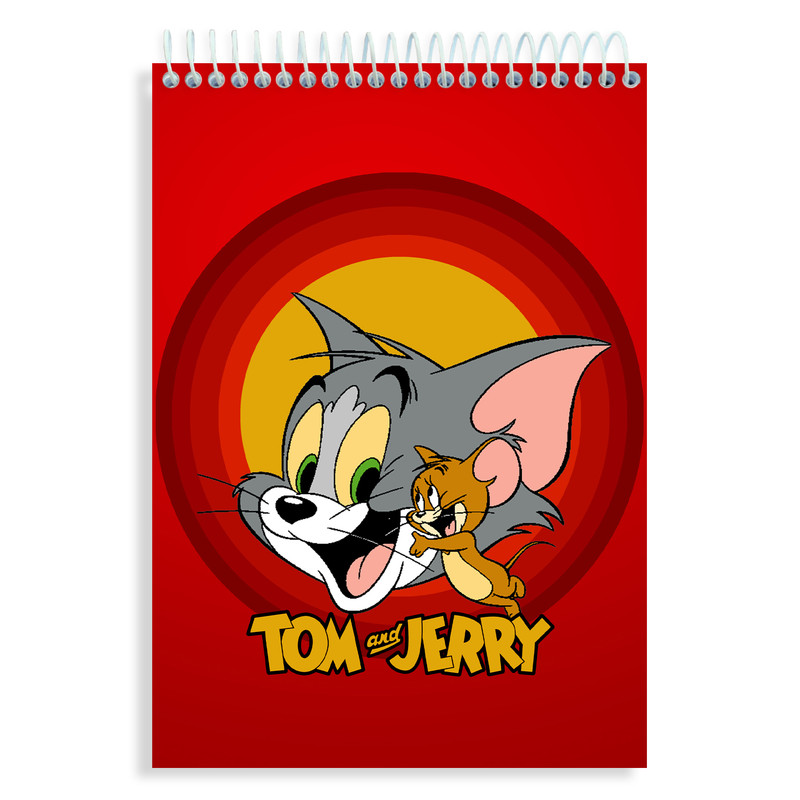 دفتر نقاشی 60 برگ مدل تام و جری کد N276 