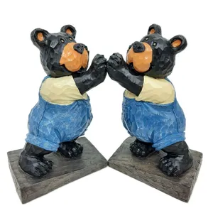 نگهدارنده کتاب مدل خرس مهربون کد 2888 مجموعه 2 عددی