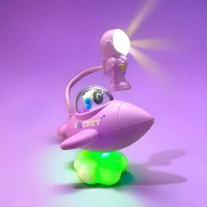 چراغ مطالعه مدل راکت طرح فضانورد شارژی کد BJJ228B