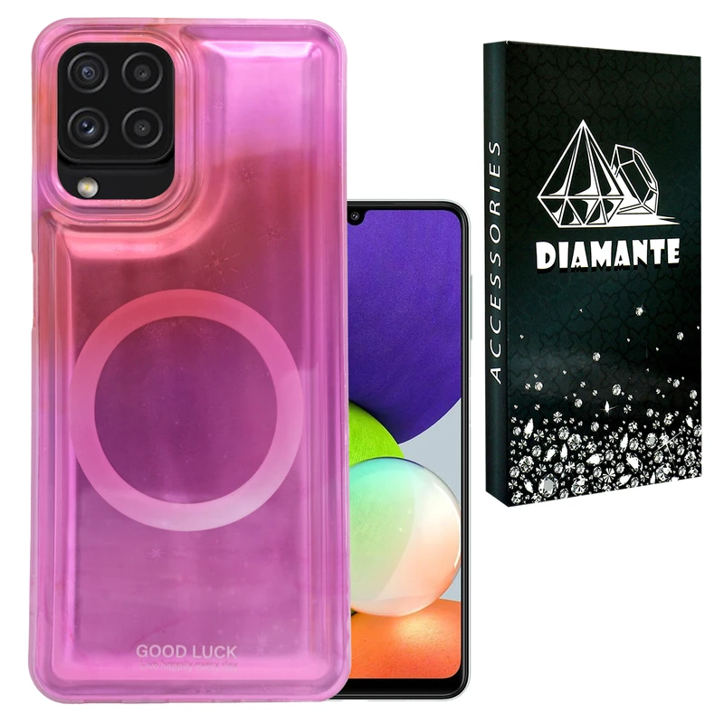 کاور دیامانته مدل Wavy Bk مناسب برای گوشی موبایل سامسونگ Galaxy M22