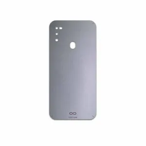 MAHOOT Matte-Silver Cover Sticker for Samsung Galaxy M21  2021 Edition