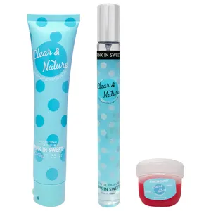 ست مراقبت از پوست پینک این سوییت مدل Mad - Vivid بسته 3 عددی