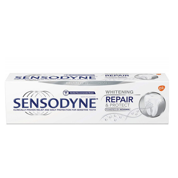 خمیر دندان سنسوداین مدل Protect Whitening حجم 75 میلی لیتر خمیر دندان سنسوداین مدل Protect Whitening حجم 75 میلی لیتر