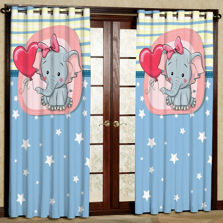 پرده پانچی کد 5225 سایز 280x140 سانتی متر