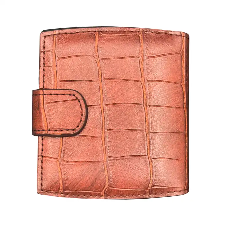 جعبه سیگار گوپایی مدل چرم شترمرغ 3 کد DKD-1231