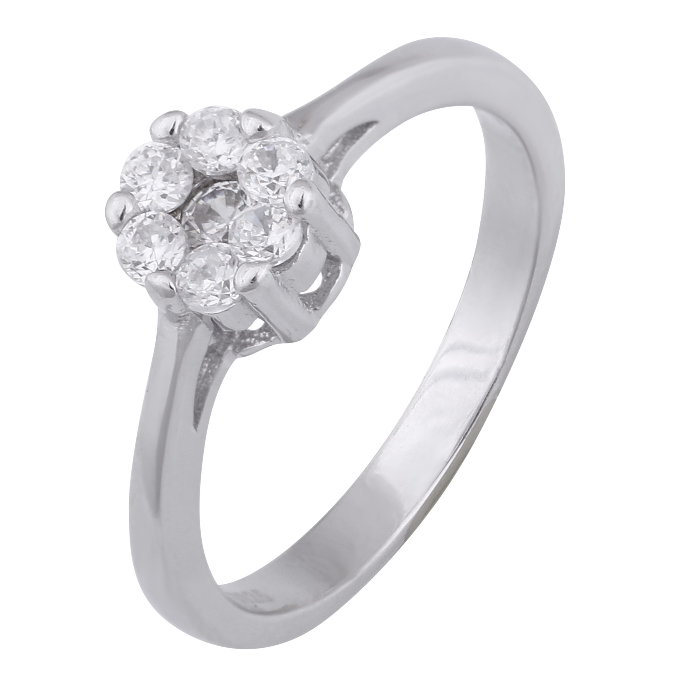 انگشتر نقره زنانه مدل فلاور کد R3274