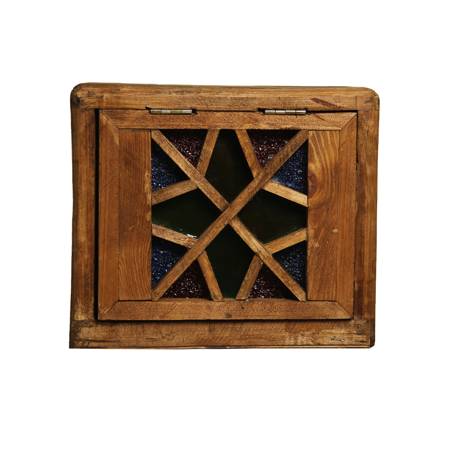 صندوق چوبی طرح ستاره کد vi-2