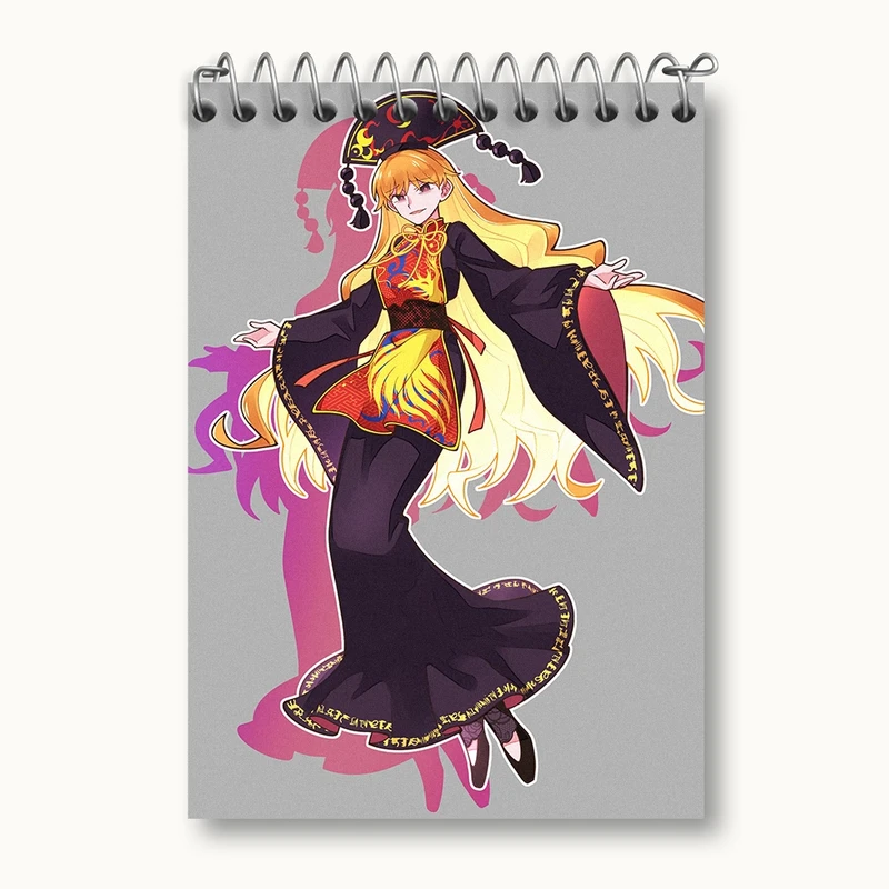 دفتر یادداشت 50 برگ خندالو مدل بازی توهو (Touhou) کد 35768