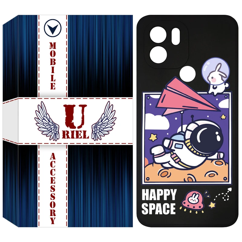 کاور یوریل مدل KSH کد 22 طرح فضانورد مناسب برای گوشی موبایل شیائومی Redmi A1 Plus