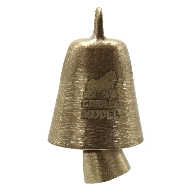 آویز تزیینی مدل زنگوله گوریلا کد YP-2GHOLO-70MM