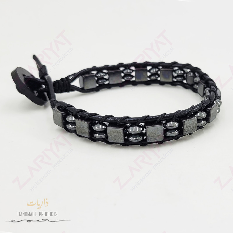 دستبند مردانه ذاریات مدل یلوستون کد Z-M.H575