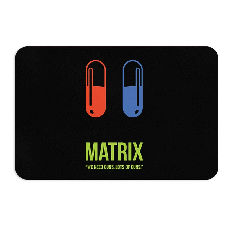 ماوس پد مستر پیکد طرح فیلم ماتریکس Matrix کد PCD-GP1051