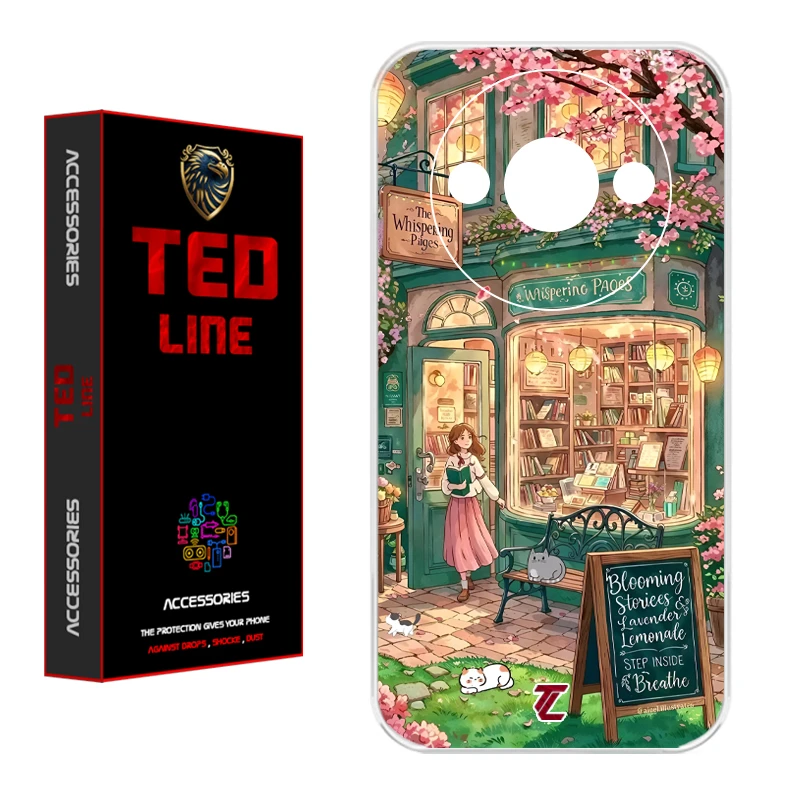 کاور تدلاین طرح دختر کد 1225 مناسب برای گوشی موبایل شیائومی Redmi A3