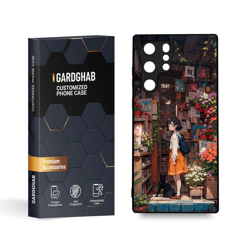 کاور گارد قاب مدل دخترانه مناسب برای گوشی موبایل سامسونگ Galaxy S22 Ultra