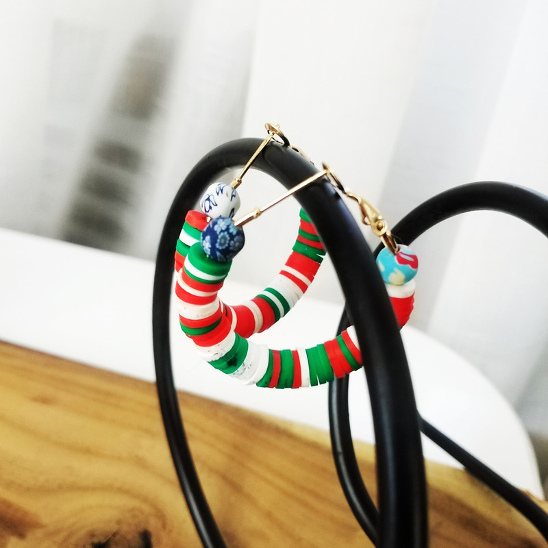 گوشواره دخترانه مدل فیمو کد01