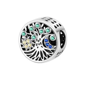 آویز گردنبند نقره زنانه پاندورا مدل Infinite life tree 65130