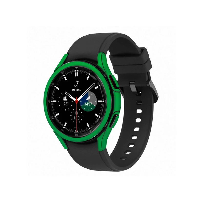  برچسب ماهوت طرح Matte-Green مناسب برای ساعت هوشمند سامسونگ Watch4 Classic 42mm
