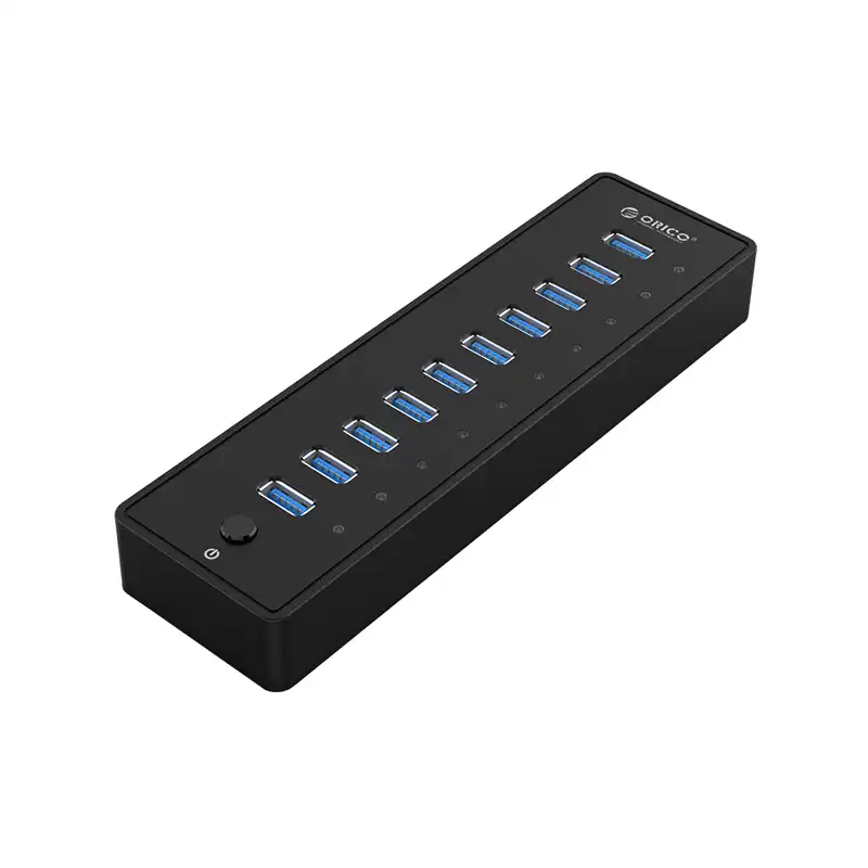 هاب 10 پورت USB 3.0 اوریکو مدل P10-U3-V1-EU-BK-BP