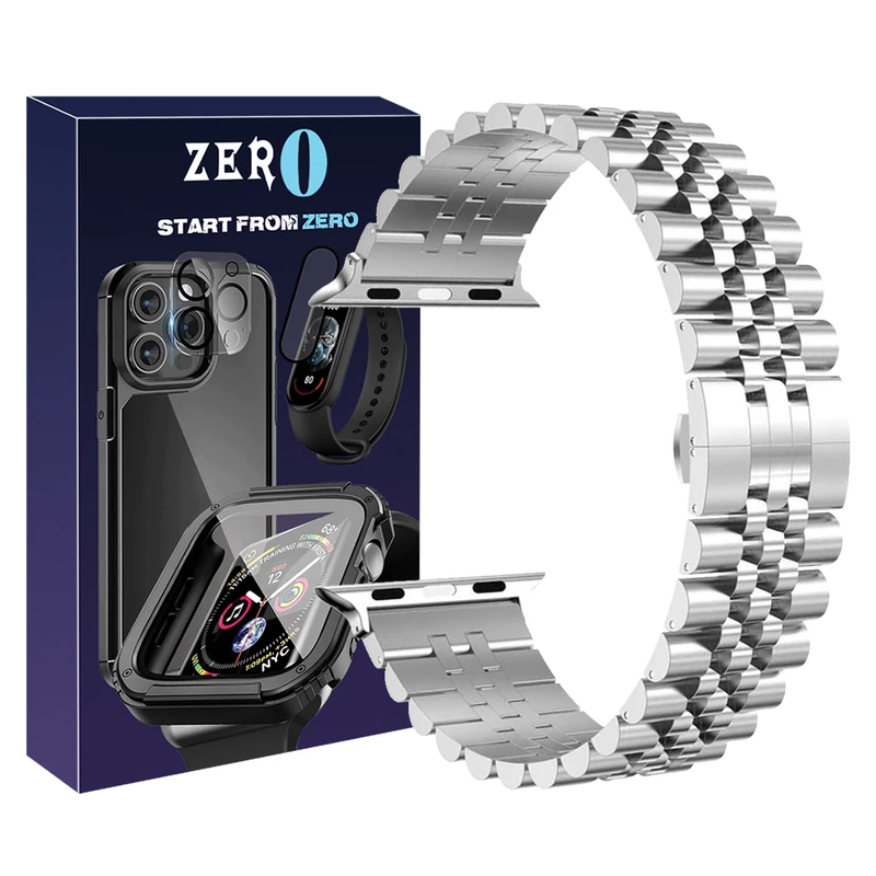بند زیرو مدل 5Bead ZR مناسب برای اپل واچ سری 10 سایز 46 میلی متری