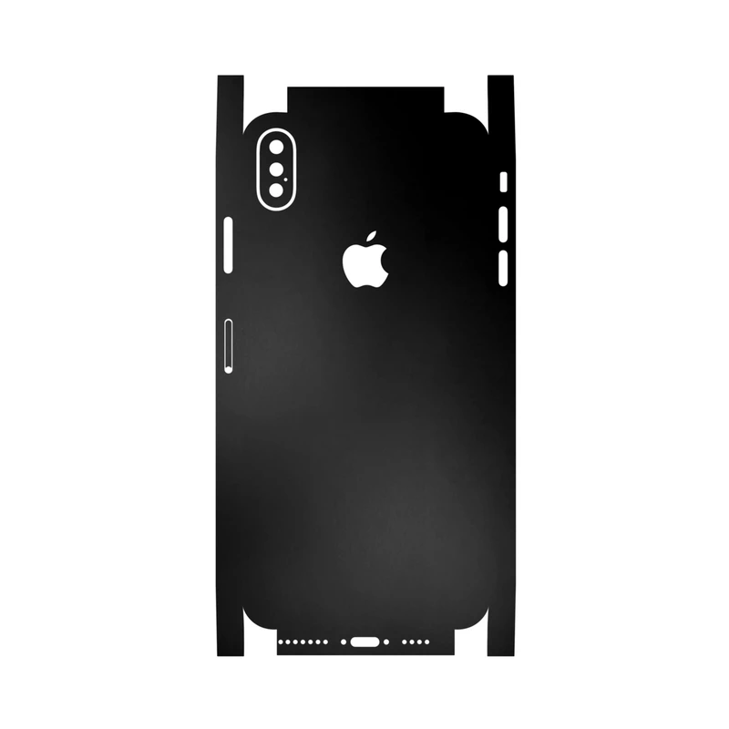 برچسب پوششی ماهوت مدل Black-Matte-FullSkin مناسب برای گوشی موبایل اپل iPhone Xs Max