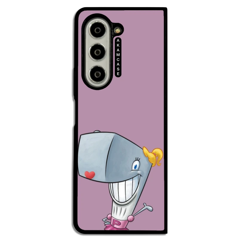 کاور آکام مدل AMC-WSGZFOLD5-SPONGE BOB17 مناسب برای گوشی موبایل سامسونگ Galaxy Z Fold 5