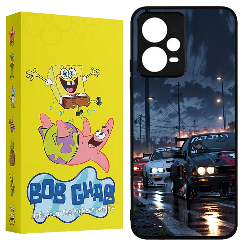 کاور باب قاب طرح ماشین مدل X5CHB مناسب برای گوشی موبایل شیائومی Poco X5 Pro 5G