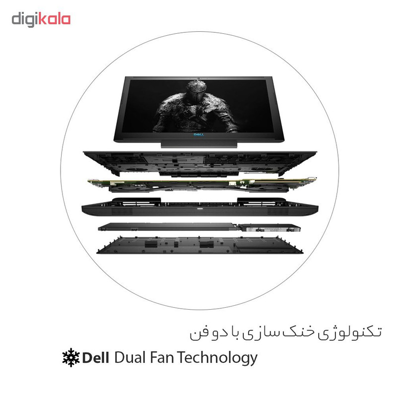 لپ تاپ 15 اینچی دل مدل G7 15-7588 - A