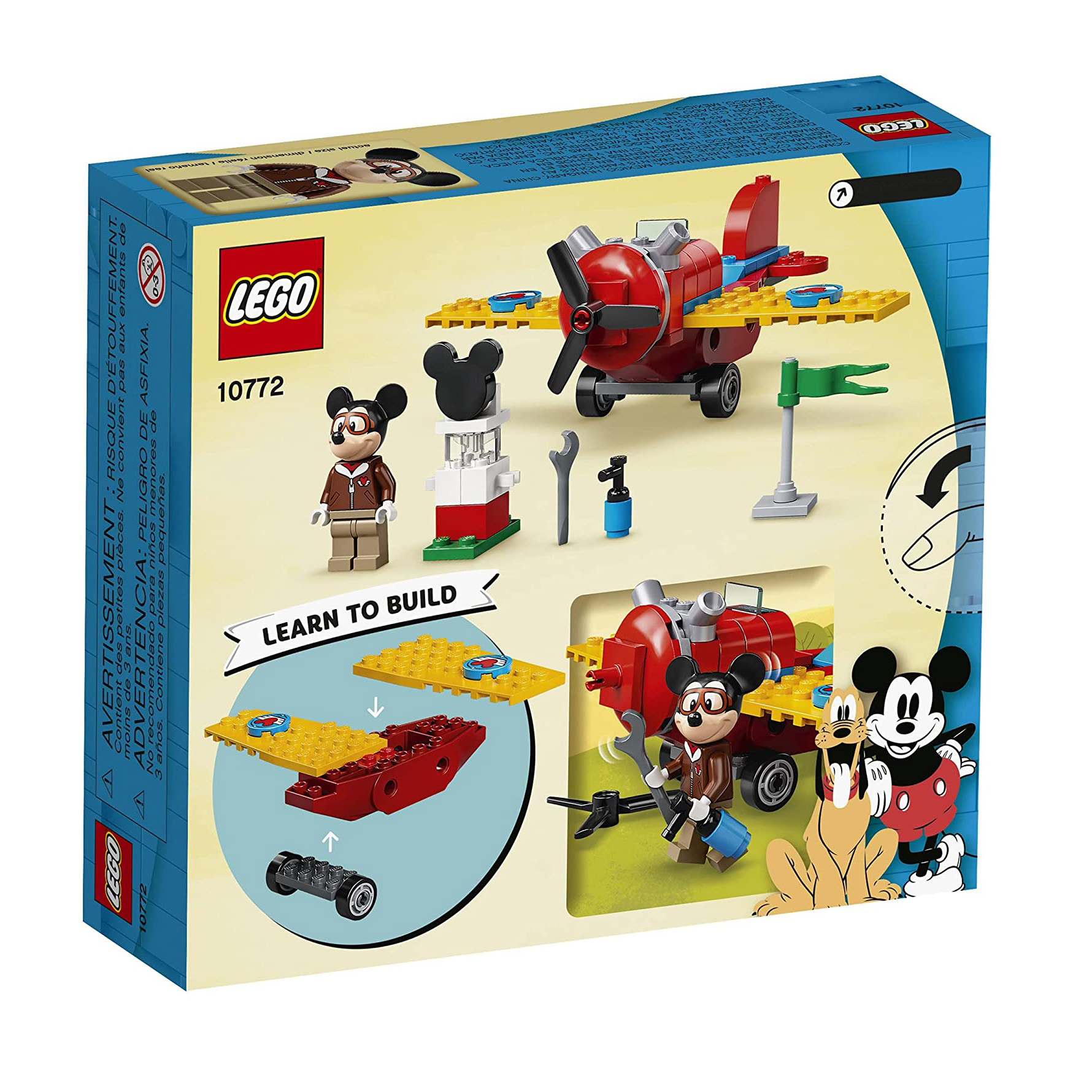 لگو مدل Mickey Mouse کد 10772 Mickey Mouses Propeller Plane لگو مدل Mickey Mouse کد 10772 Mickey Mouses Propeller Plane