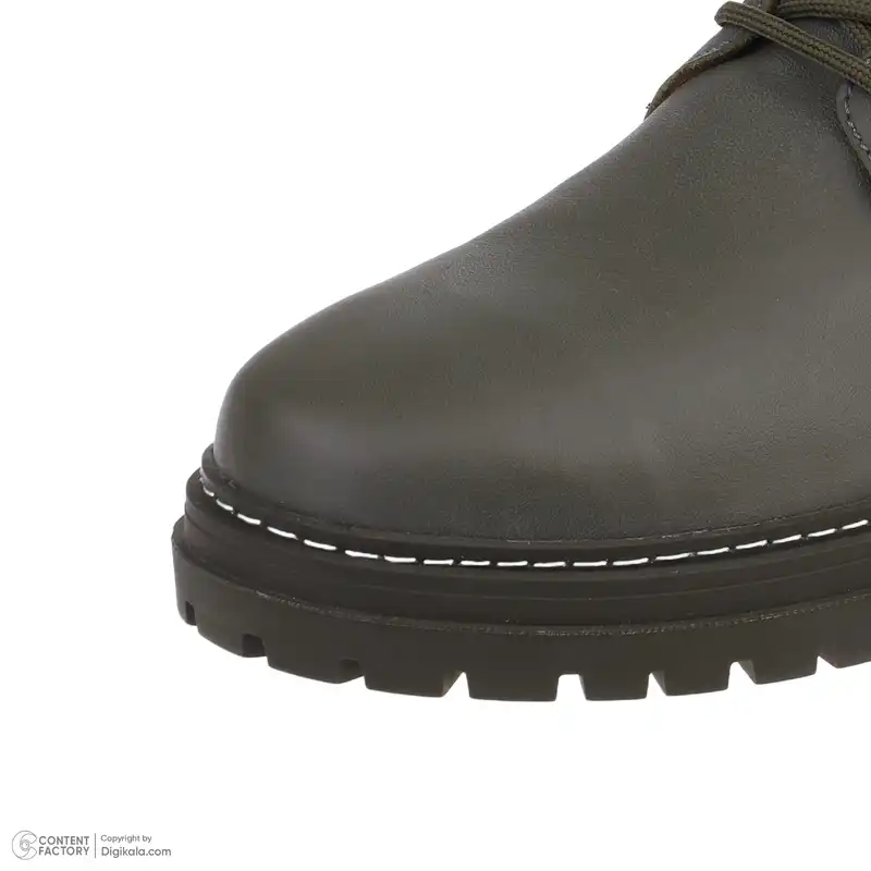 نیم بوت مردانه چرم مشهد مدل J6199-038