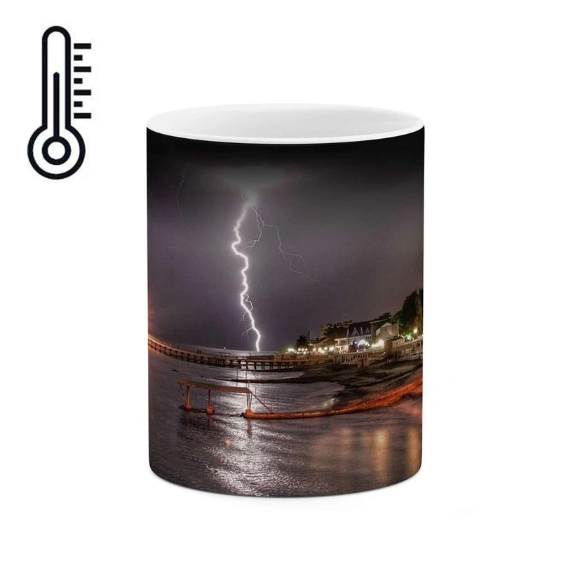 ماگ حرارتی کاکتی مدل رعد و برق کد  mgh12557