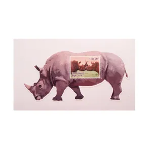 تمبر یادگاری مدل کرگدن کد DS1851 