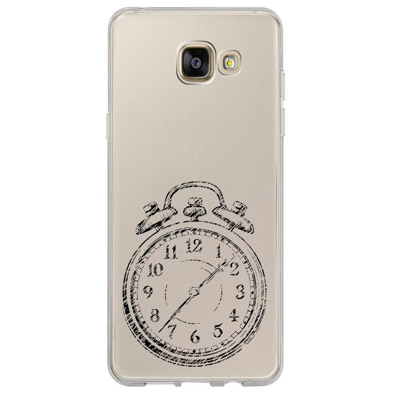 کاور مگافون طرح ساعت مدل C64-B مناسب برای گوشی موبایل سامسونگ Galaxy A5 2016 / A510