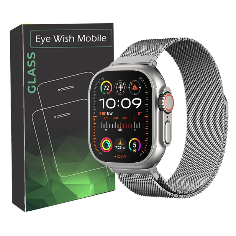 بند آی ویش مدل Milanese Loop مناسب برای اپل واچ Ultra 49mm / Ultra 2 49mm
