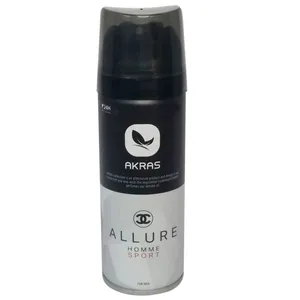 اسپری بدن مردانه آکراس مدل allure حجم 200 میلی لیتر