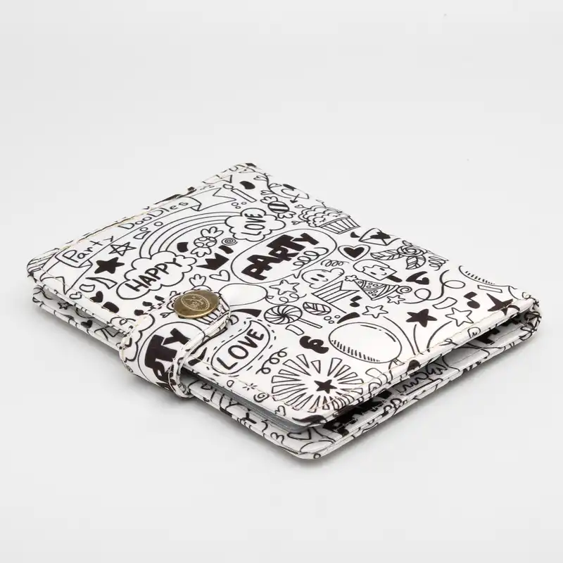 کیف مدارک سیب مدل Doodle