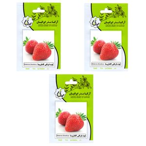 بذر توت فرنگی کاماروسا آرکا بذر ایرانیان کد 004 مجموعه 3 عددی 